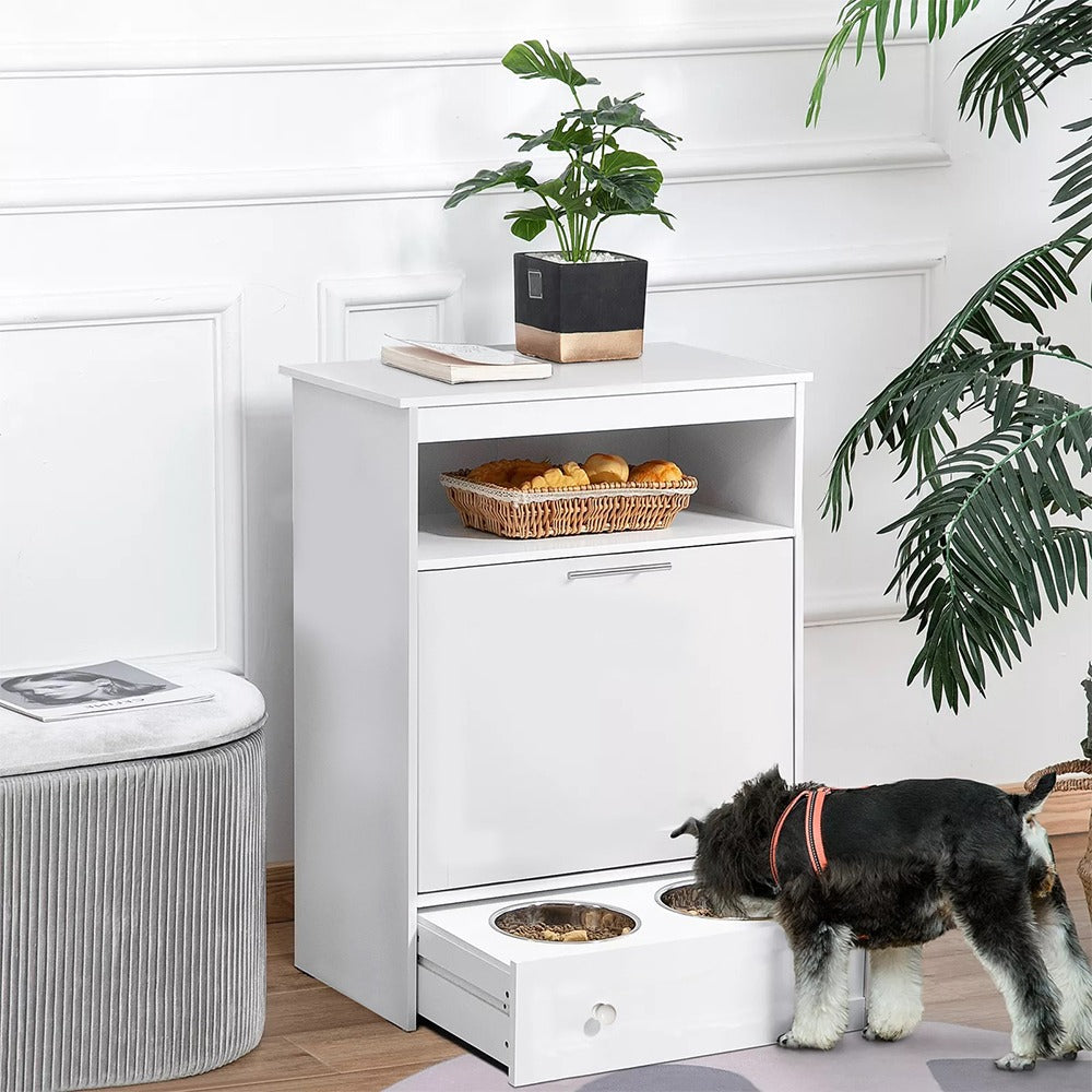 Mueble comedero elegante y discreto